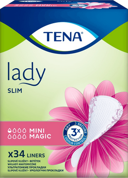 Tena Lady Slim Mini Magic Inkontinenční vložky 34 ks
