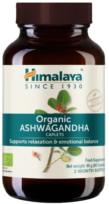 Himalaya Himalaya Organic Ashwagandha BIO 60 kapslí