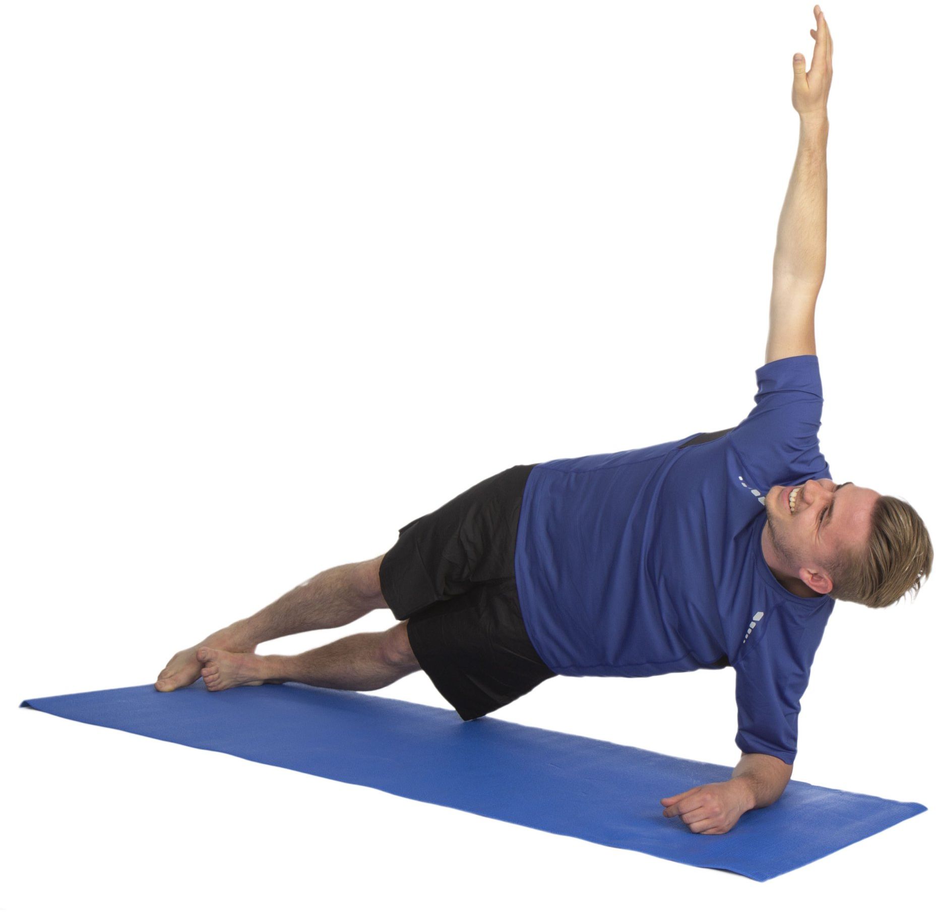Rucanor Yoga Mat with belt podložka na cvičení, Barva: Modrá 1 x 173 cm