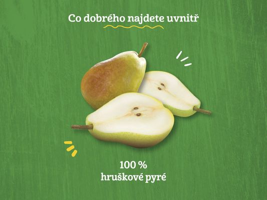 Gerber Organic kapsička hruška 90 g
