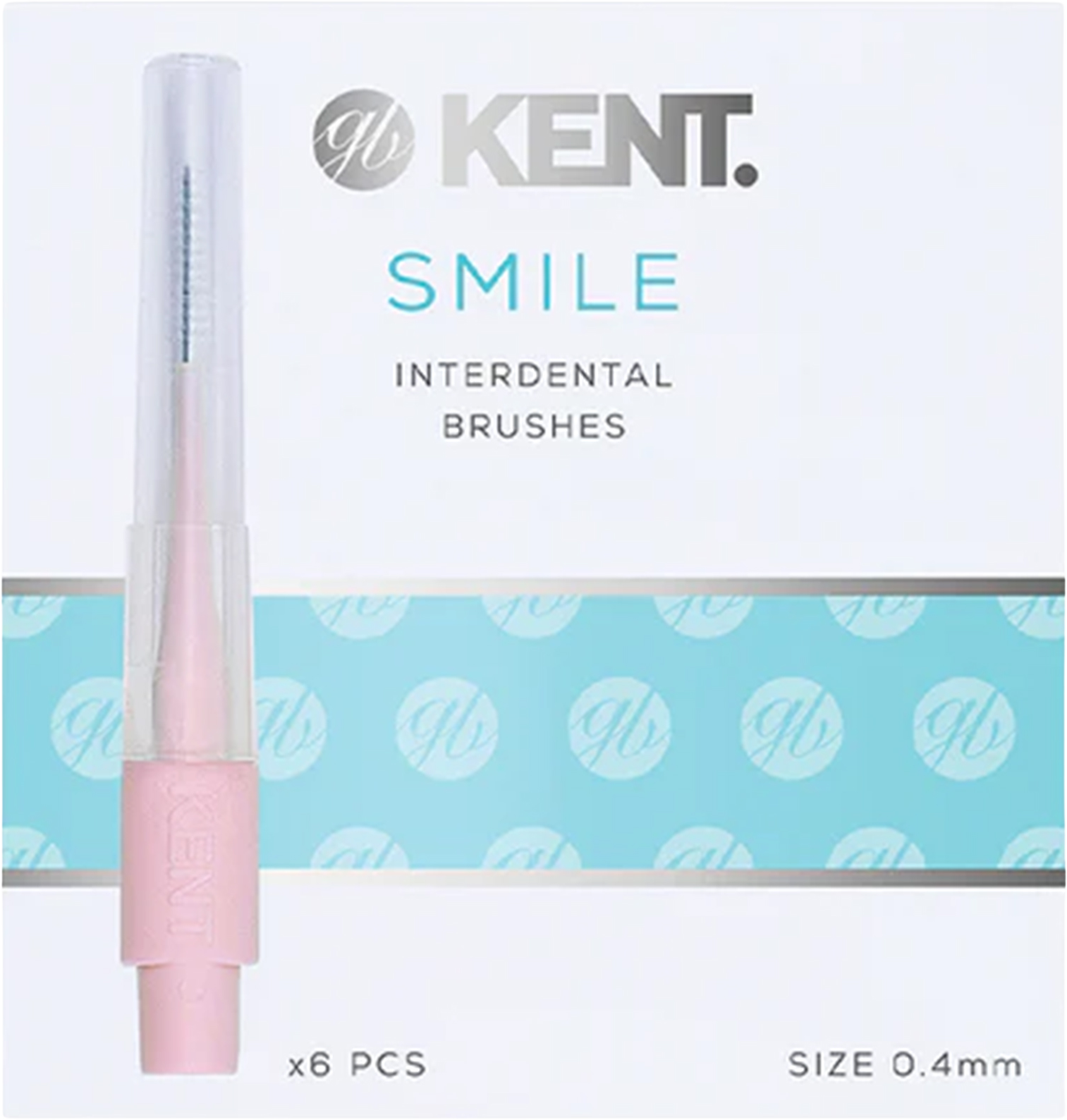 GB Kent & Sons Plc Mezizubní kartáčky SMILE 0,4 mm 6 ks