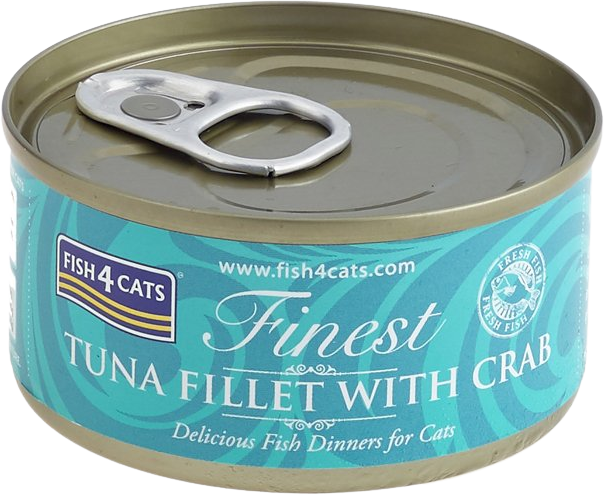 Fish4Cats Konzerva pro kočky Finest tuňák s krabem 70 g