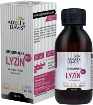 Adelle Davis Lipozomální Lyzin 100 ml
