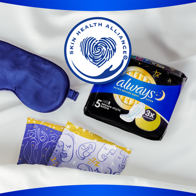 Always Ultra Hygienické Vložky Secure Night Extra with wings 10ks 1 x 10 ks