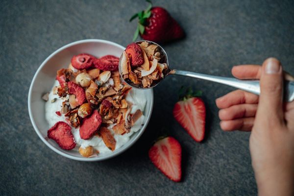 Powerlogy Upgraded Keto Granola Strawberry 350 g