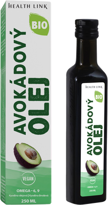 Health Link Olej avokádový BIO 250 ml