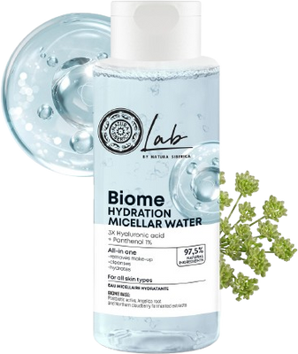 Natura Siberica Lab Biome Hydration Micelární voda 400 ml