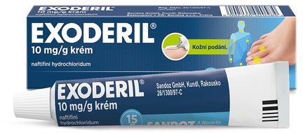 Exoderil ® 10 mg/g krém, 15 g