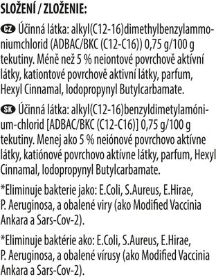 Savo dezinfekční čisticí ubrousky s vůní levandule 30 ks