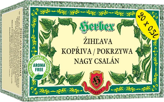Herbex Kopřiva dvoudomá 20 x 3 g