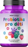 MOVit Energy Probiotika pro děti s vitamíny 60 tablet