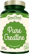 GreenFood Nutrition Pure Creatine Creapure 120 kapslí