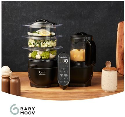 Babymoov Multifunkční přístroj Nutribaby+ XL Mineral Black
