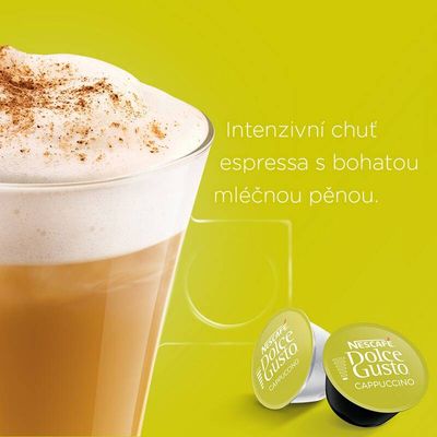 Nescafé Dolce Gusto® Cappuccino kávové kapsle 16 ks