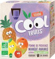 Vitabio Ovocné BIO kapsičky Cool Fruits jablko, mango, ananas a acerola 4 x 90 g