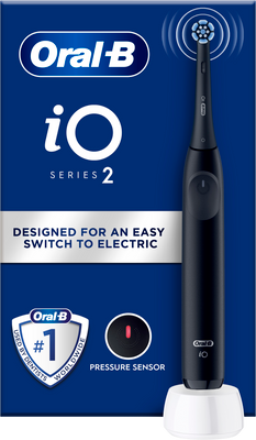 Oral-B iO 2 Elektrický zubní kartáček, černý