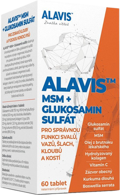 Alavis MSM+Glukosamin sulfát 60 tablet