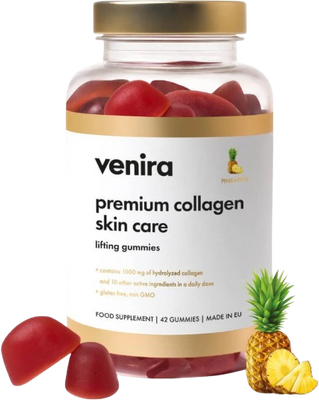 Venira Premium collagen skin care - medvídci ananas 42 ks