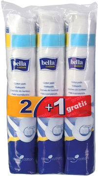 Bella Cotton Kosmetické tampóny 2+1 zdarma 80 ks