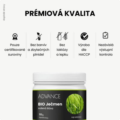ADVANCE Ječmen BIO - juice 150 g