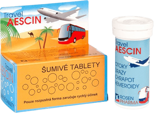 Rosen Travel Aescin 7 šumivých tablet