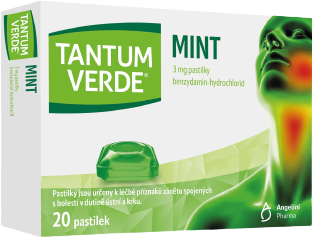Tantum Verde Mint 3mg 20 pastilek