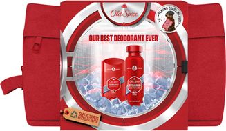 Old Spice Dárková sada s kosmetickou taštičkou a karty pro muže 3 ks