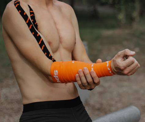Spophy Flossband Orange, flossband oranžový 2 m