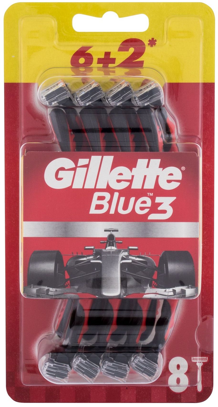 Gillette Blue3 Pánské jednorázové holítko 8 ks