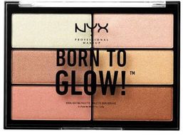 NYX Professional Makeup Born To Glow Highlighting Palette rozjasňovač 28.8 g