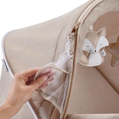 Kinderkraft Postýlka dětská 3v1 Lovi Beige