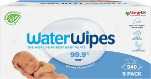 Waterwipes 100% BIO odbouratené ubrousky 9 x 60 ks