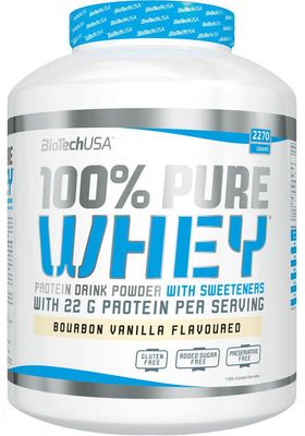 BioTech USA 100% Pure Whey Jahoda 908g 908 g