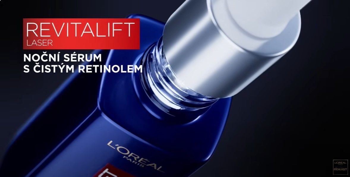 Revitalift Laser: noční sérum proti vráskám s retinolem