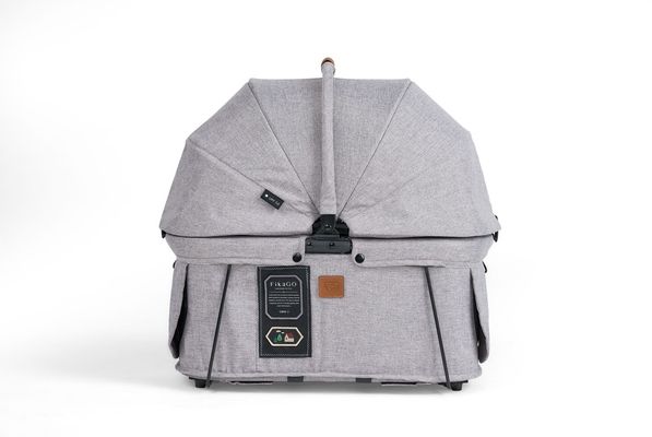 FIKAGO Nosič pro psy a kočky Sway2 Grey Husky