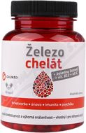 Galmed Železeo chelát + Vitamín B9, B12, C 60 kapslí