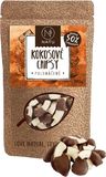 Natu Kokosové chipsy polomáčené 50% hořká čokoláda 140 g