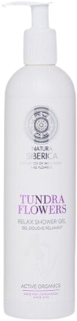 Natura Siberica Relaxační sprchový gel Květiny tundry 400 ml