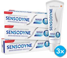 Sensodyne Zubní pasta Repair & Protect 3 x 75 ml