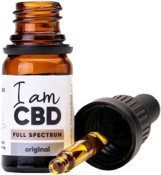 I am CBD Full Spectrum CBD konopný olej 5% original 10 ml