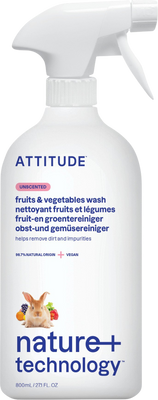 Attitude Čistič na ovoce a zeleninu 800 ml