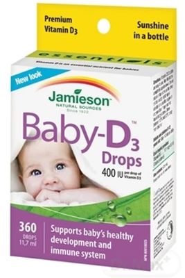 Jamieson Baby D3 vitamin 11.7 ml