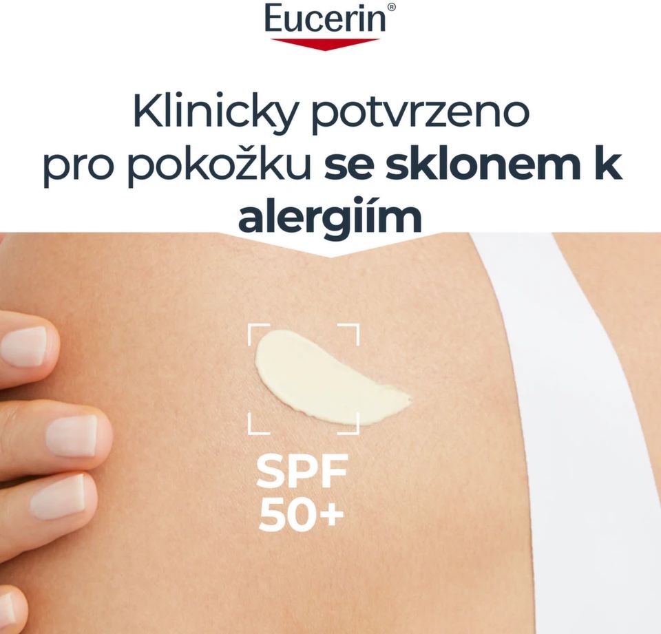 Eucerin Krém-gel sluneční alergie SPF50+, 200 ml