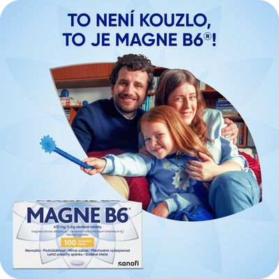 Magne B6 470mg/5mg, 100 tablet