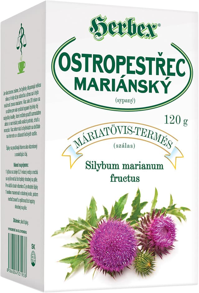 Herbex Ostropestřec mariánský sypaný 120 g