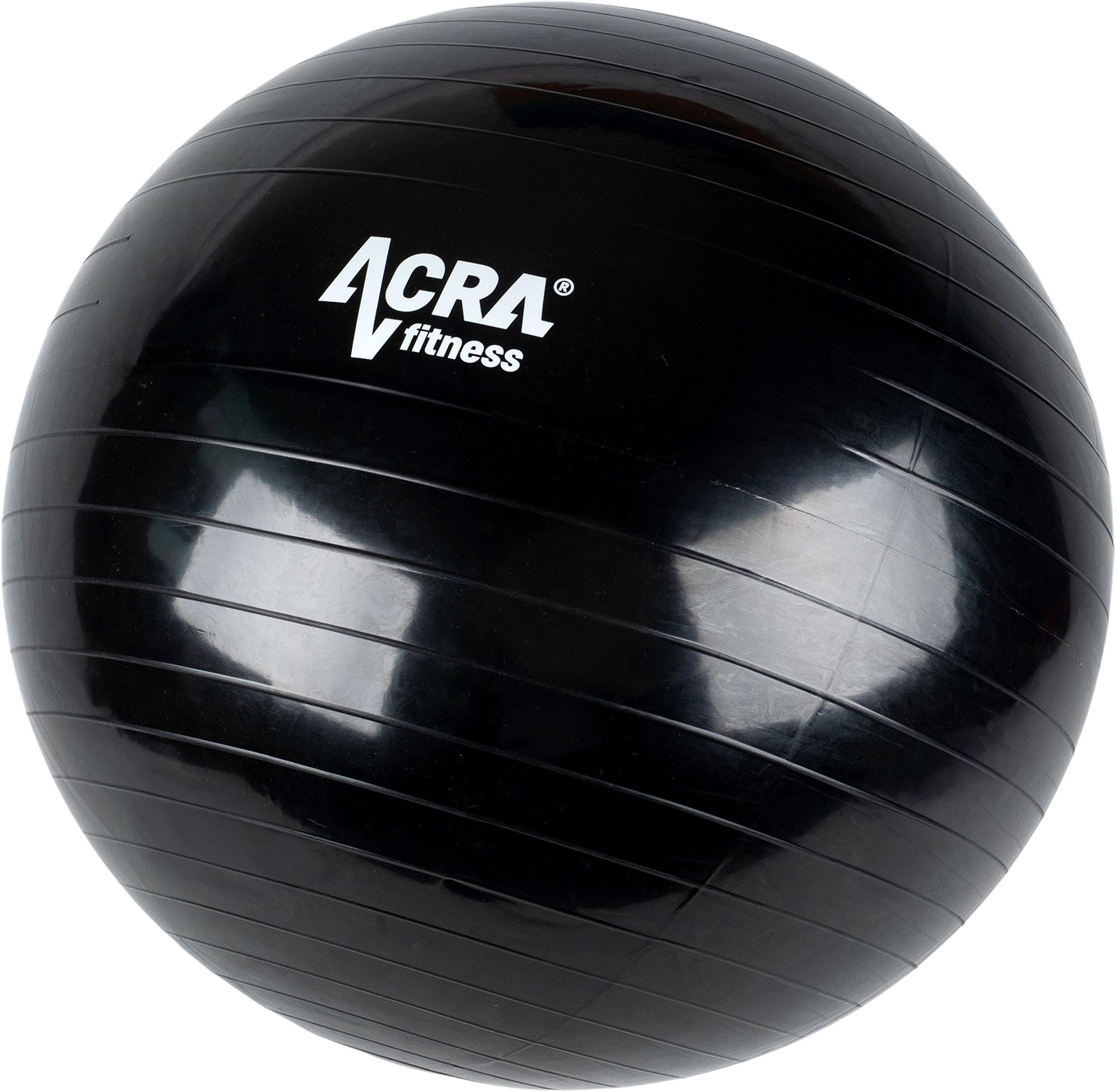 Acra Gymnastický míč, černý 85 cm
