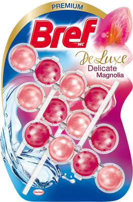 Bref WC blok DeLuxe Magnolia 3 x 50 g