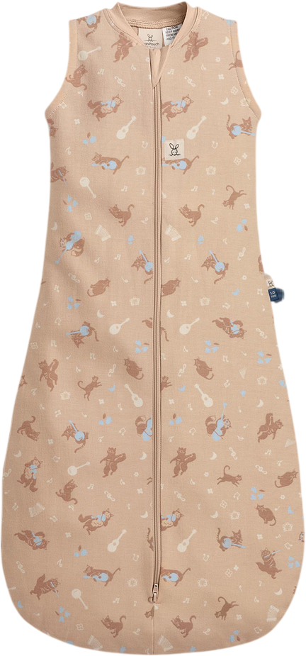 ERGOPOUCH Pytel na spaní organická bavlna Jersey Melody 8-24m, 8-14kg, 1,0tog 1 ks