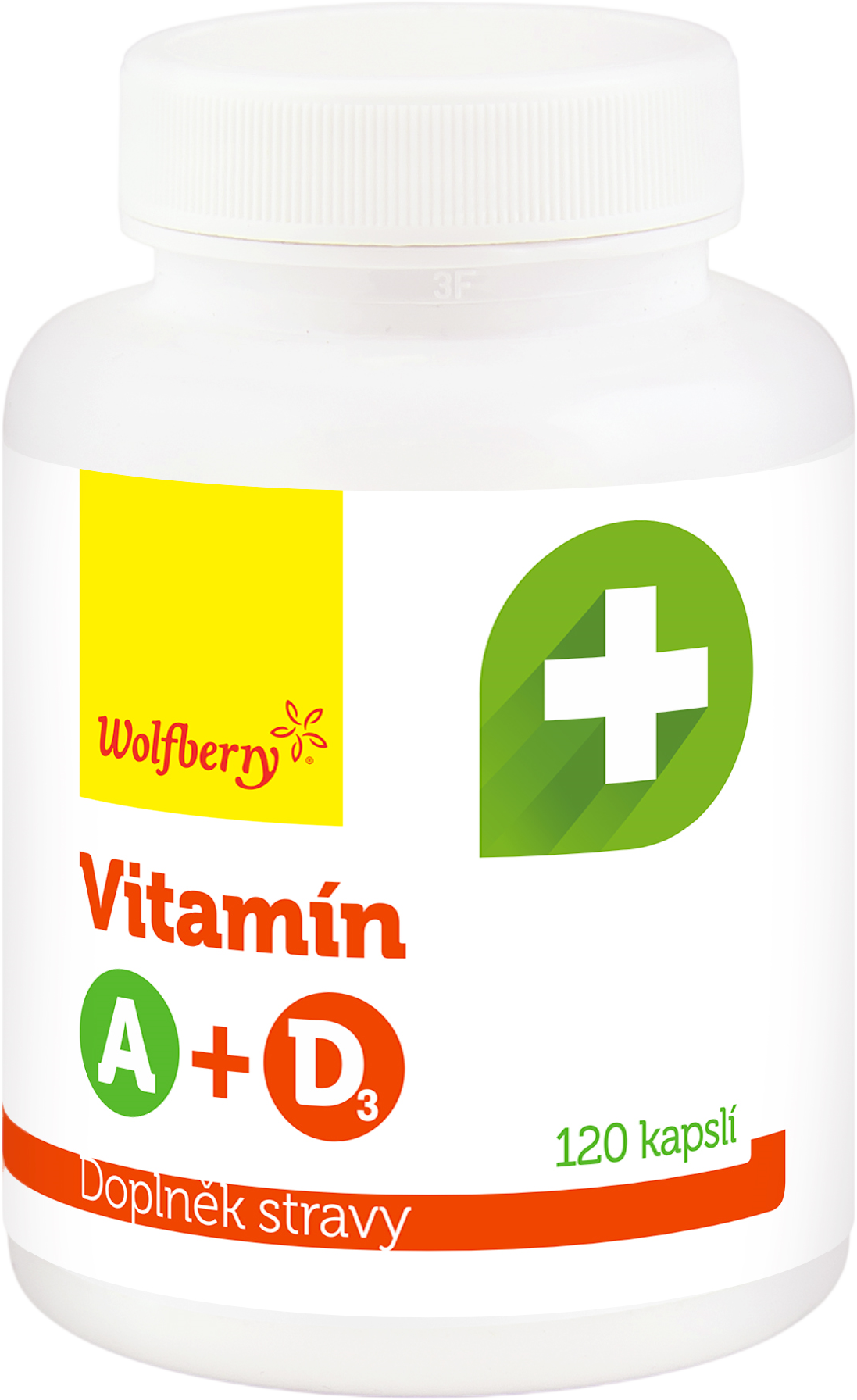 Wolfberry Vitamín A +D3 kapsle 120 kapslí