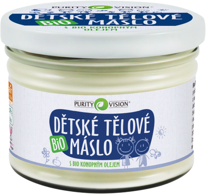 Purity Vision Dětské tělové máslo 350 ml